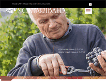 Tablet Screenshot of montaribaldi.com